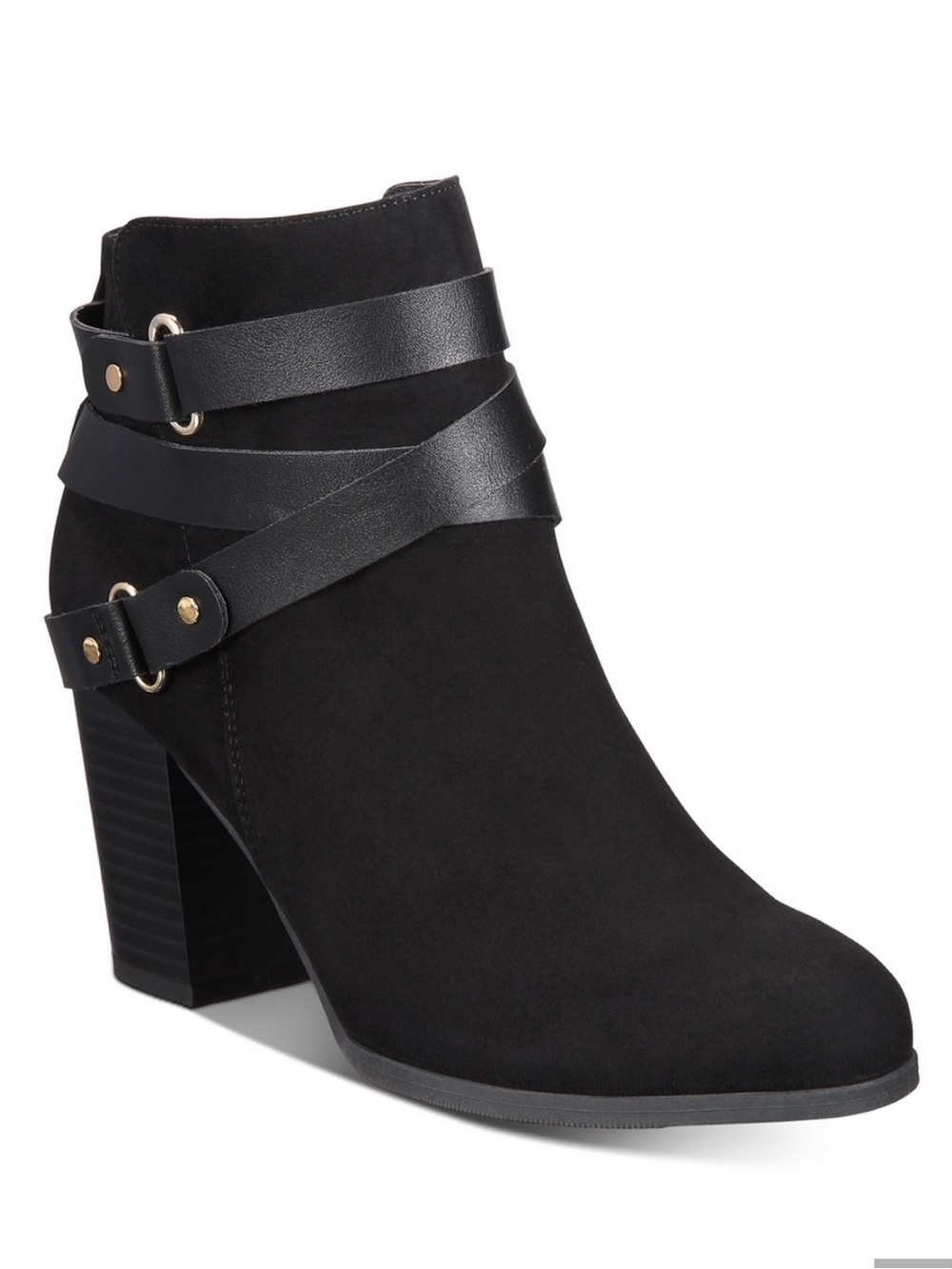 Melany Booties Heeled Boots Zippered size 12